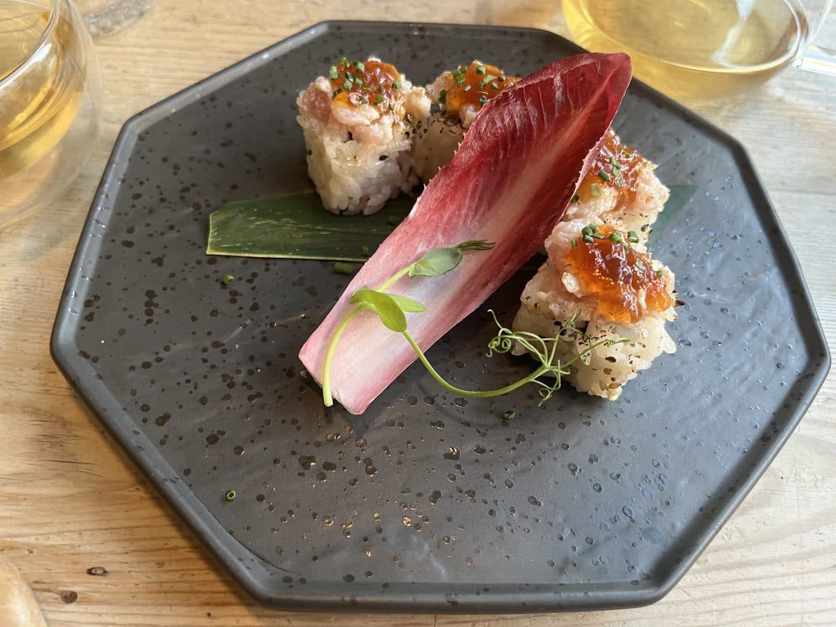 Yellowtail Tartare Rolls